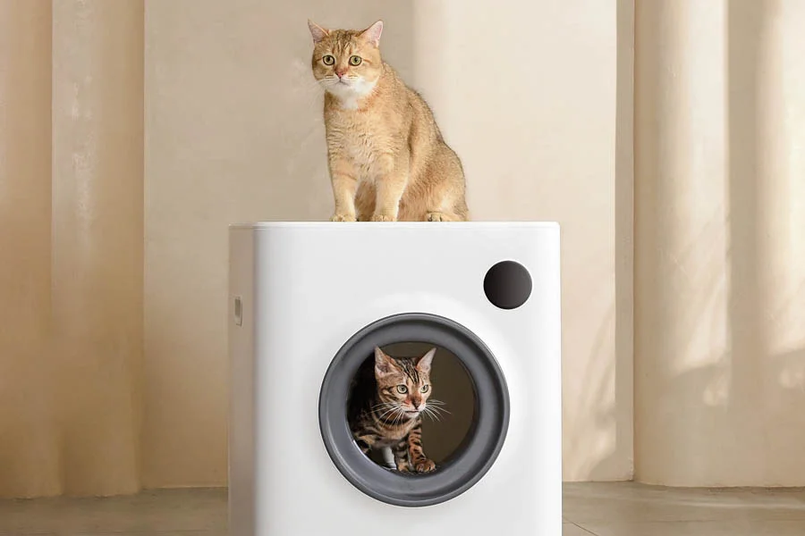 easy to clean litter box