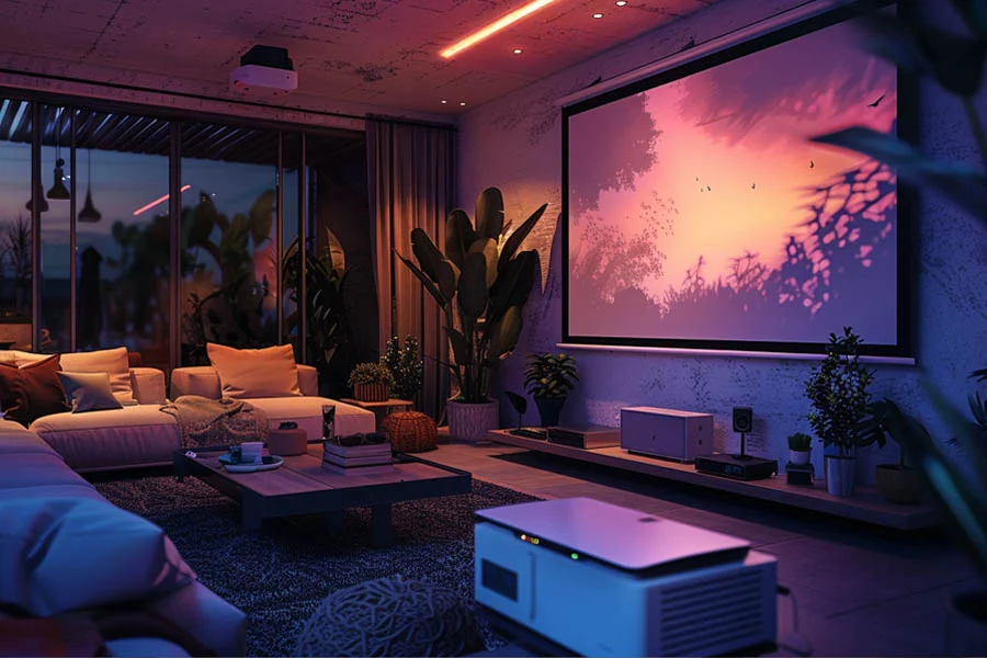 projector with streaming